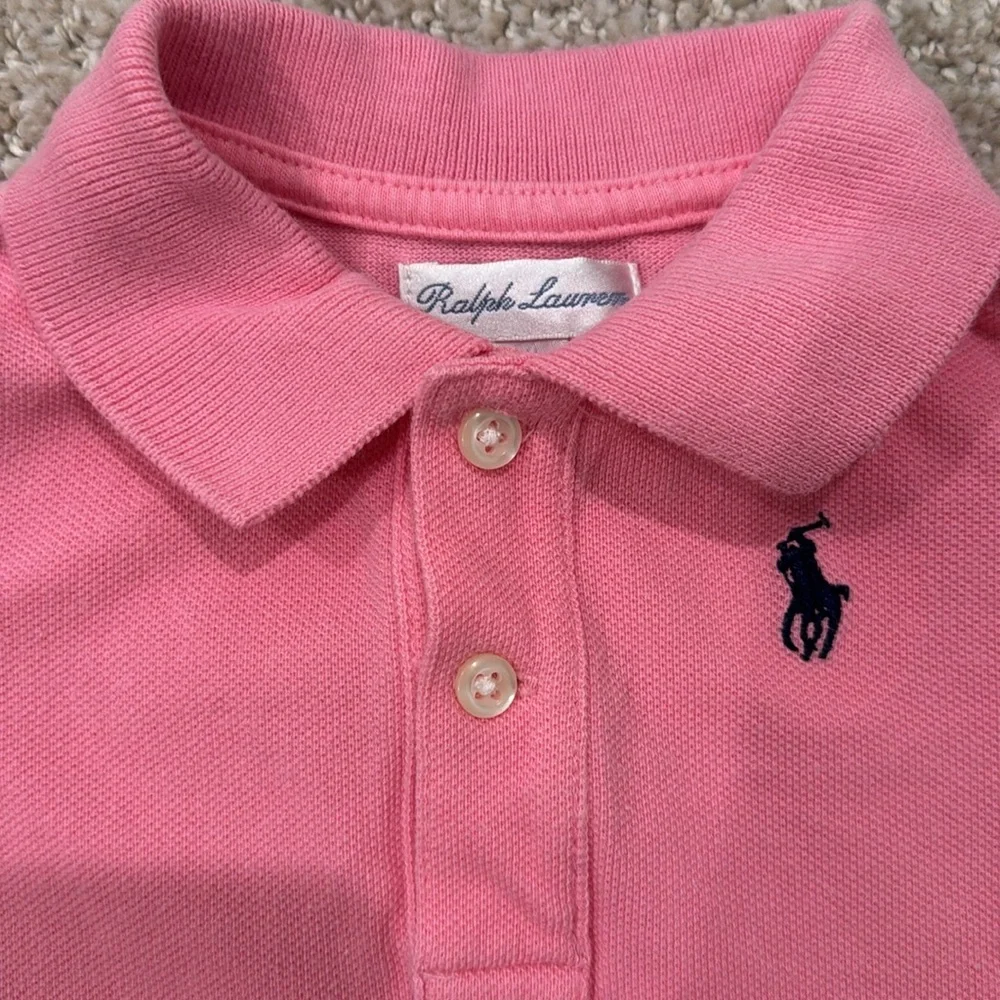Ralph Lauren Pink Baby Polo